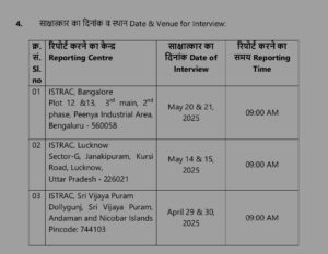 ISRO Apprentice Vacancy 2025