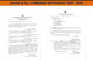 Bihar CET Bed Admit Card 2025 OUT